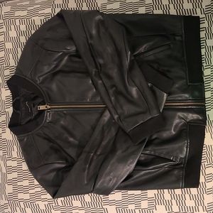 Banana Republic Faux Leather Jacket